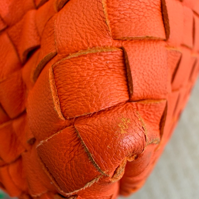 BV橘色雙橋包大號-4