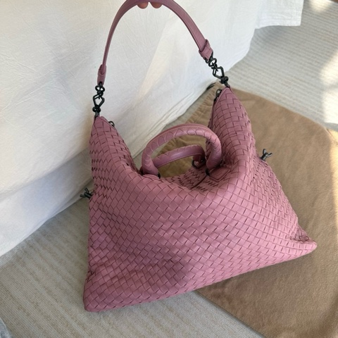 BV粉色變形包