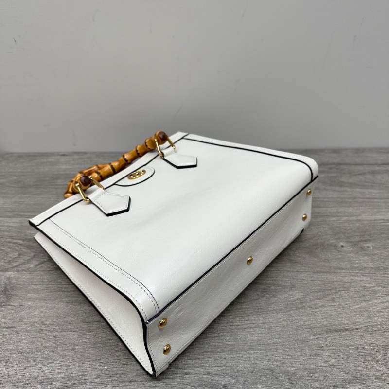 GUCCI Diana竹節手柄手提肩背斜背包27*23*10.5 98新配件塵袋-5