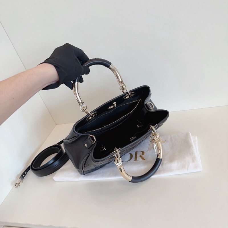 Dior 黑金95.22 bag 手柄D-Joy黛妃包30*19*13 99新配件塵袋-3