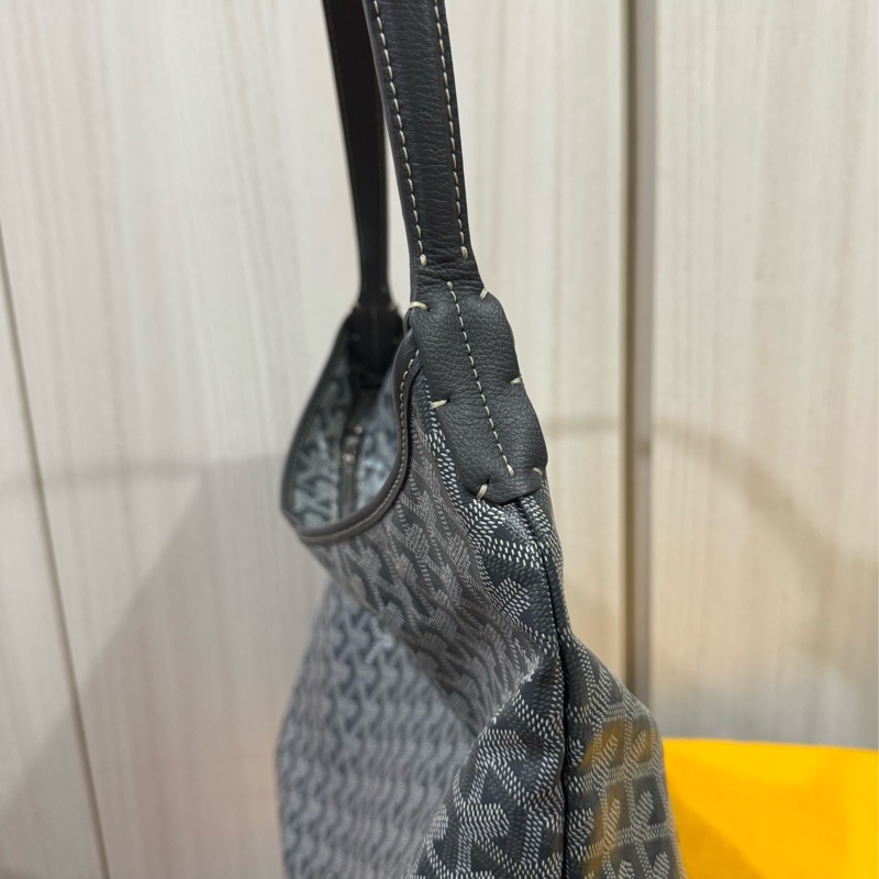 Goyard Hobo 經典灰色肩背包-4
