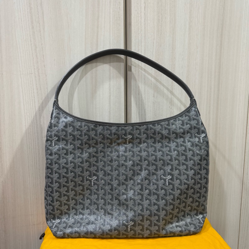 Goyard Hobo 經典灰色肩背包-6