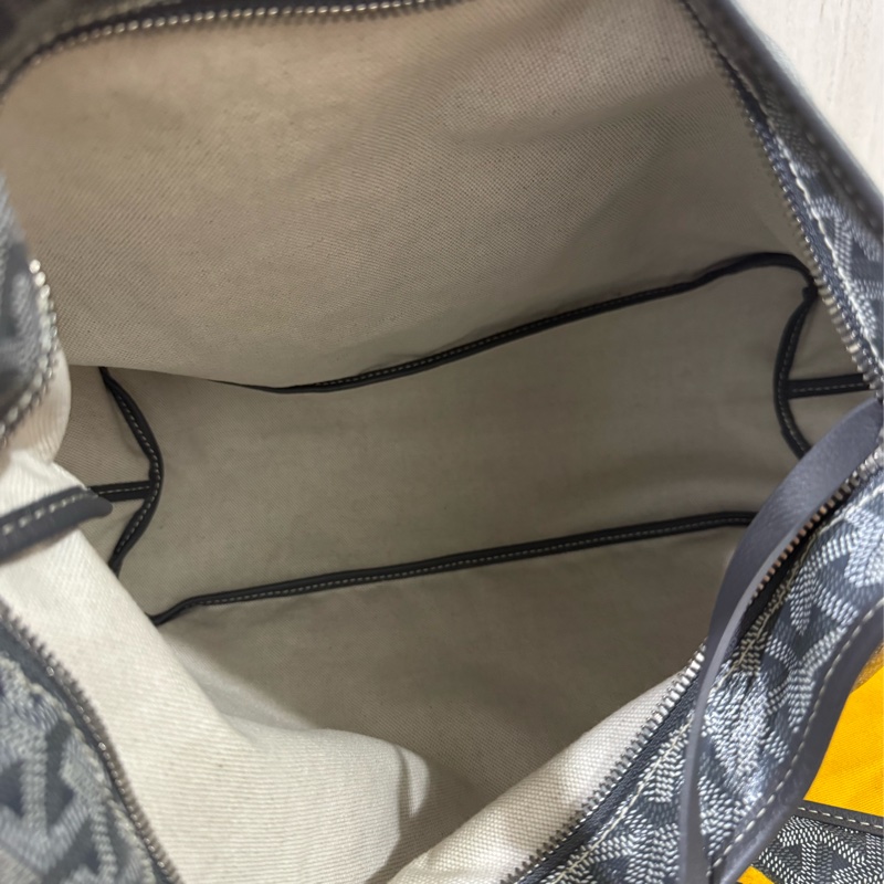 Goyard Hobo 經典灰色肩背包-11