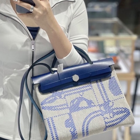 HERMES 限定"狂躁的新娘"塗鴉herbag31子母手提肩背斜背包31*25*10 98新配件鑰匙塵袋
