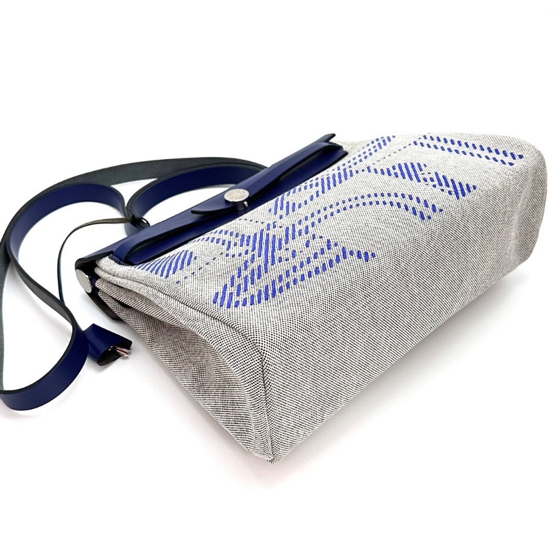 HERMES 限定"狂躁的新娘"塗鴉herbag31子母手提肩背斜背包31*25*10 98新配件鑰匙塵袋-5