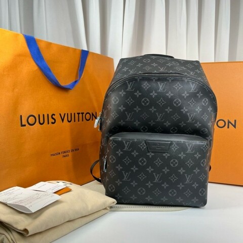 ghh bj zzz LV路易威登 23年全新全套 芯片款 Discovery PM 阿波羅雙肩包 通勤包背包 容量超級大