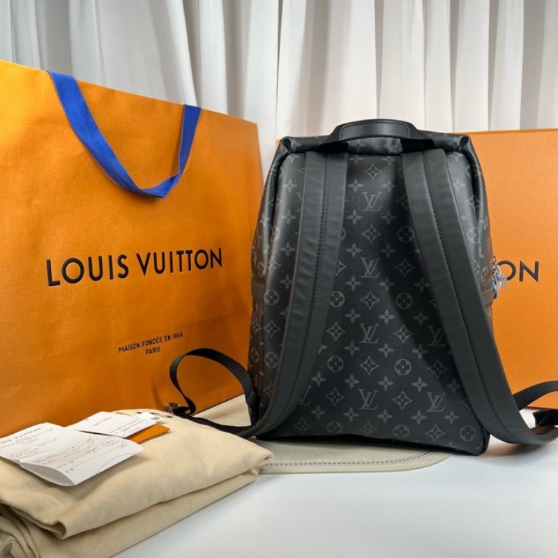 ghh bj zzz LV路易威登 23年全新全套 芯片款 Discovery PM 阿波羅雙肩包 通勤包背包 容量超級大-1