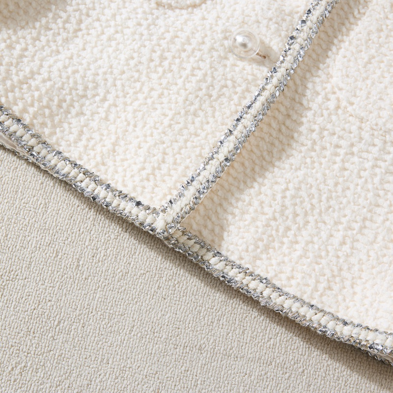 ❤️CHANEL 太空系列 秀款外套 精緻logo紐扣-4