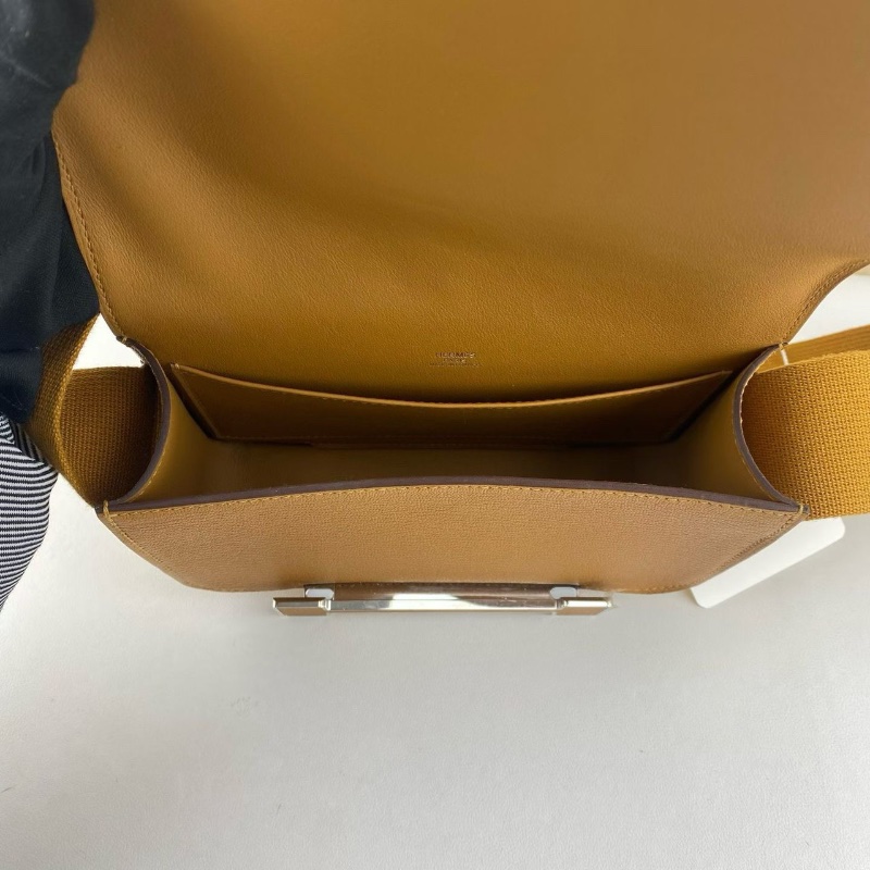 Hermes geta 木屐包 焦糖銀扣 20*15*6.5 全新閒置配件盒子塵袋-2