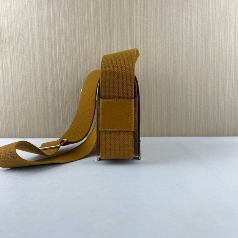 Hermes geta 木屐包 焦糖銀扣 20*15*6.5 全新閒置配件盒子塵袋-6