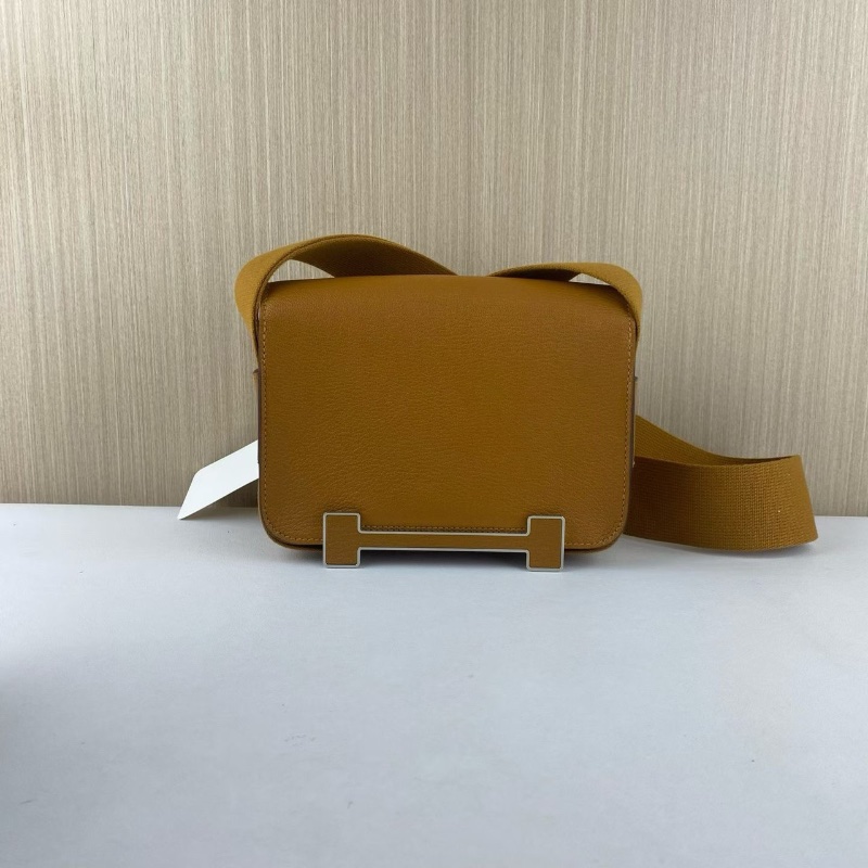 Hermes geta 木屐包 焦糖銀扣 20*15*6.5 全新閒置配件盒子塵袋-7