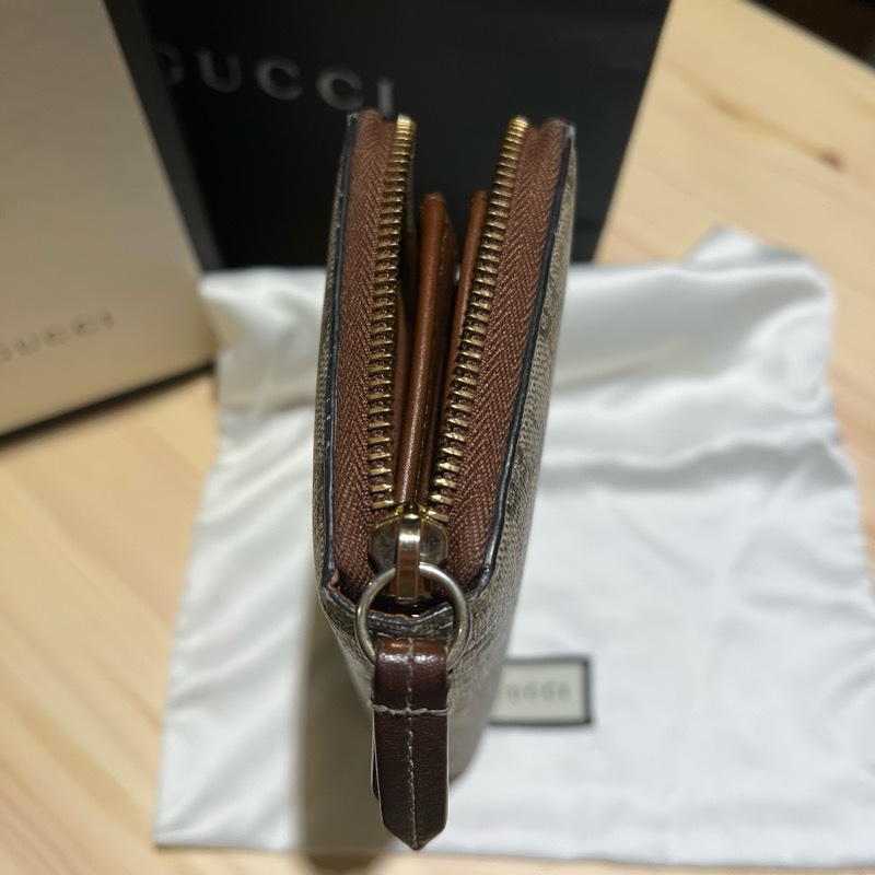 GUCCI 經典老花長夾-2
