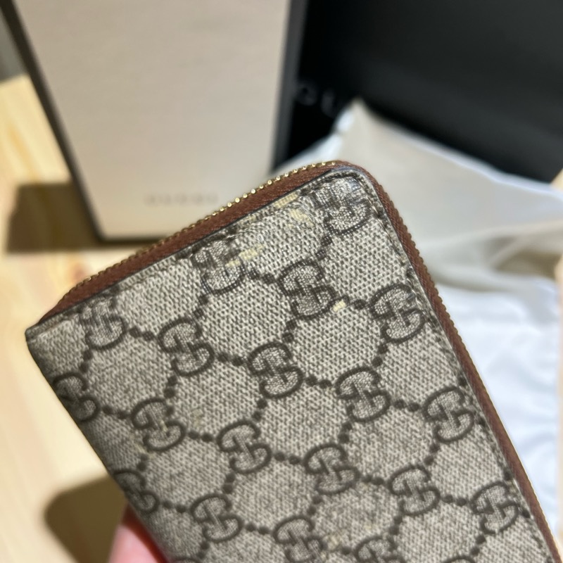 GUCCI 經典老花長夾-11