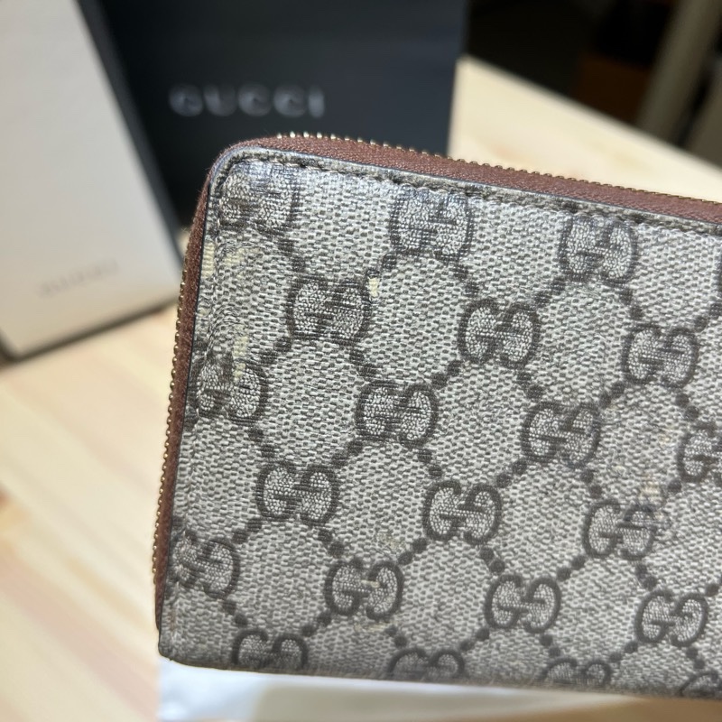 GUCCI 經典老花長夾-12