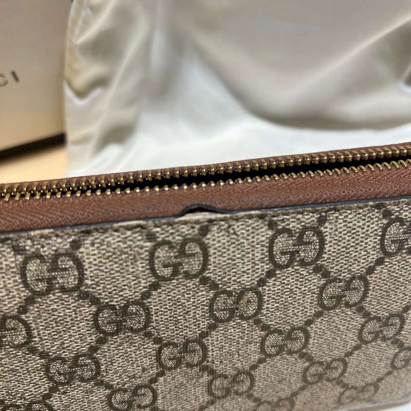 GUCCI 經典老花長夾-17