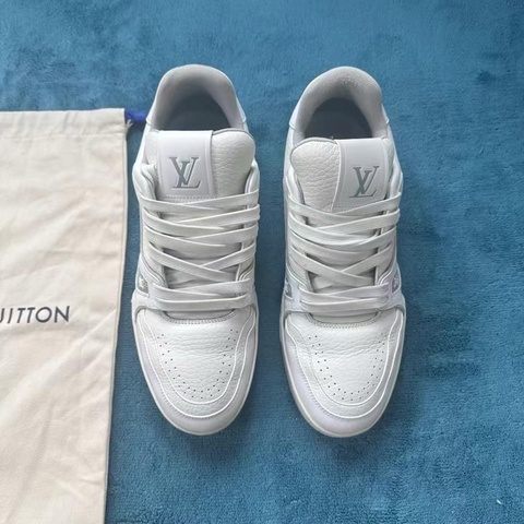 lv 路易威登trainer 白水泥 尺碼：41碼