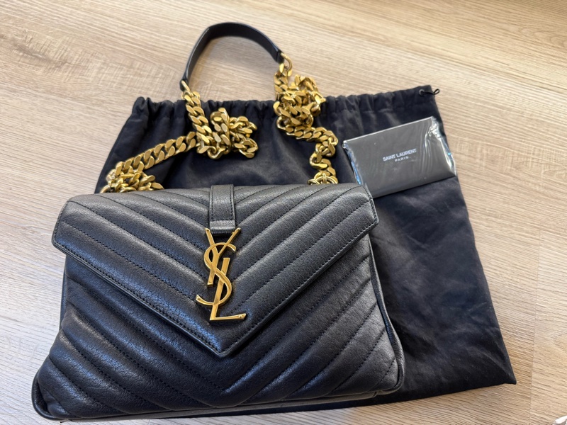 中型ysl學院包-0