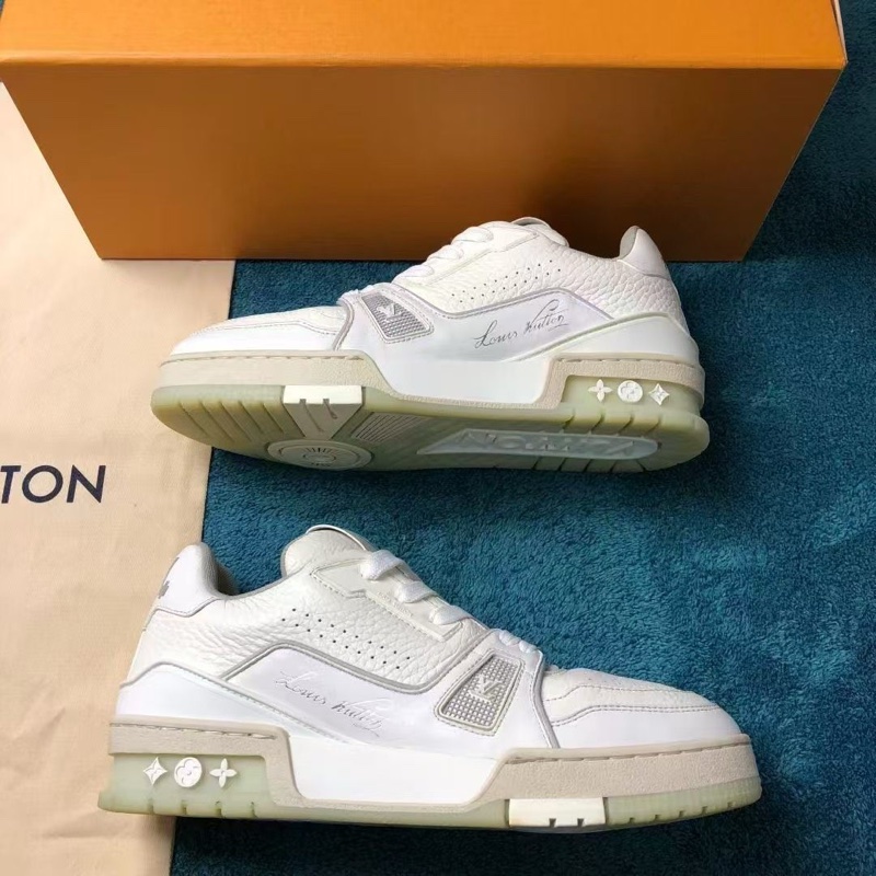 lv 路易威登trainer 白水泥 37.5碼-3