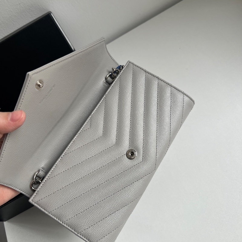 ysl 信封woc鏈條包19*10cm 99新配件盒子塵袋-2