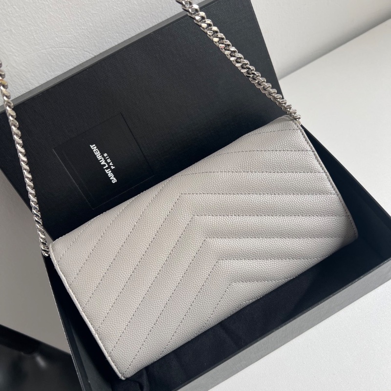 ysl 信封woc鏈條包19*10cm 99新配件盒子塵袋-6