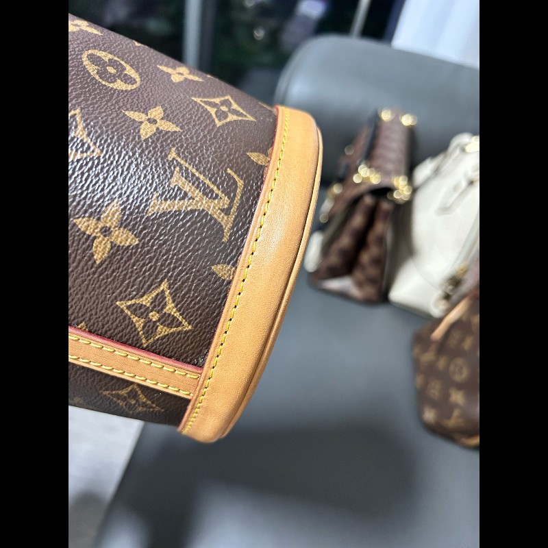 LV路易威登Duffle系列老花薯條包-8