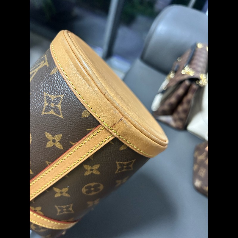 LV路易威登Duffle系列老花薯條包-11