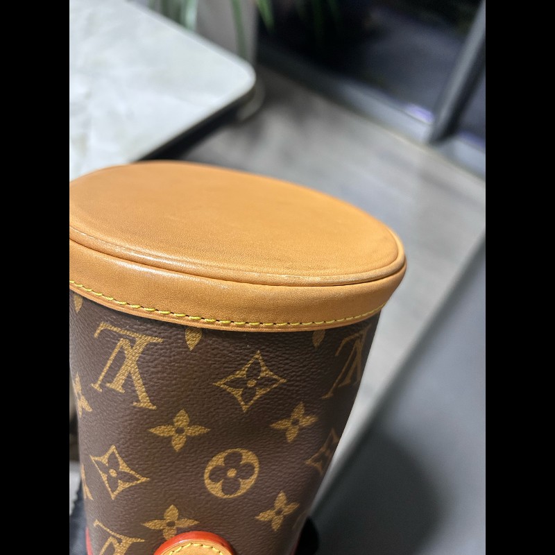 LV路易威登Duffle系列老花薯條包-13