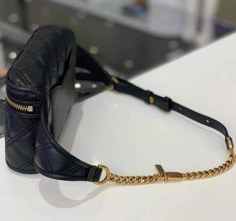 Marc Jacobs 黑色皮革The Status 腰包-1