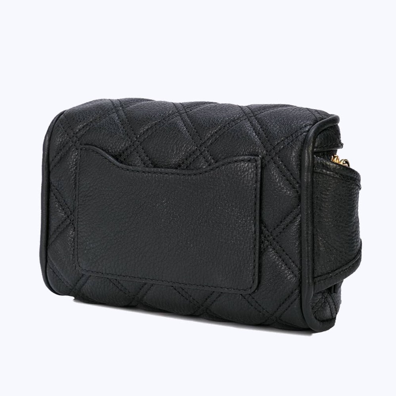 Marc Jacobs 黑色皮革The Status 腰包-3