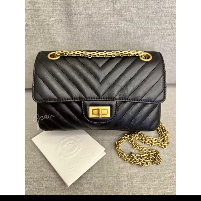 chanel mini 2.55 19cm 晶片款-0