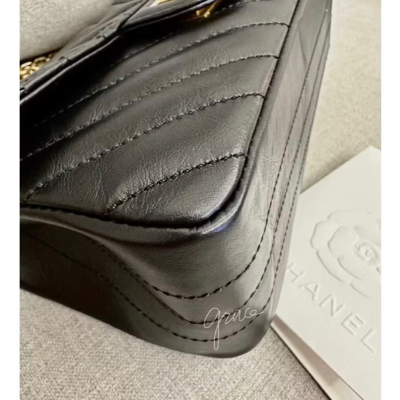 chanel mini 2.55 19cm 晶片款-6