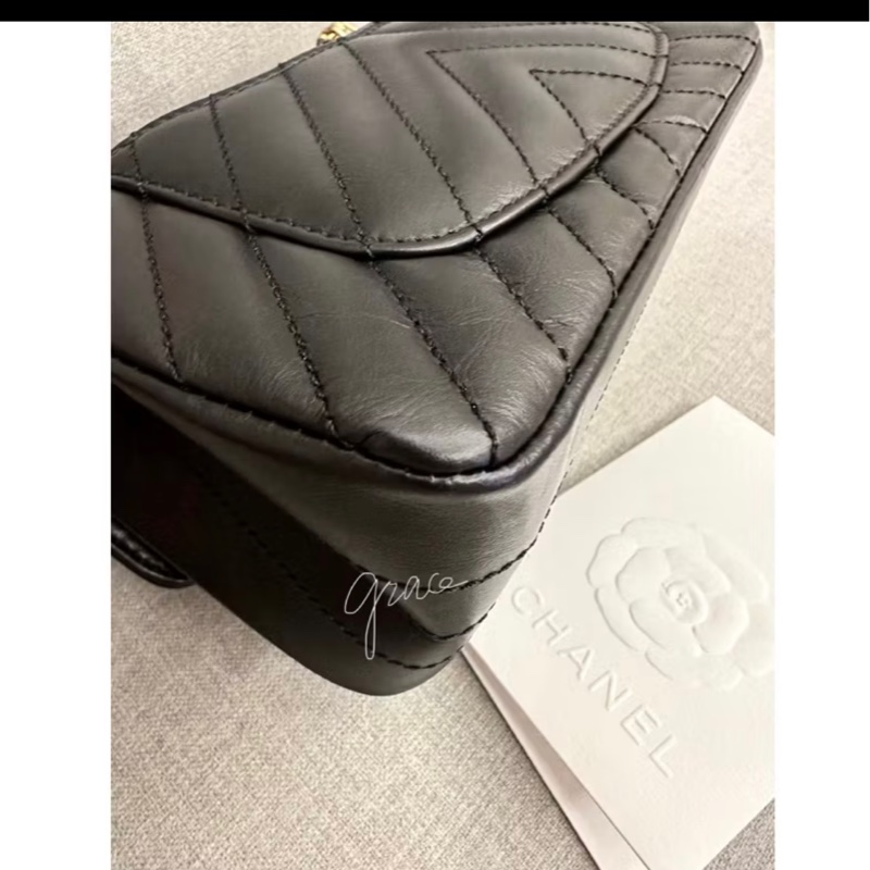 chanel mini 2.55 19cm 晶片款-7