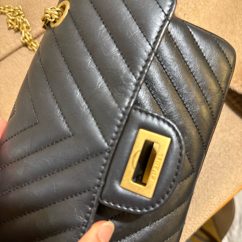 chanel mini 2.55 19cm 晶片款-9