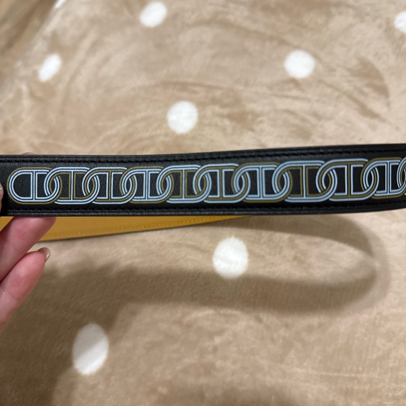 白色陶瓷愛馬仕HERMÉS皮帶-1