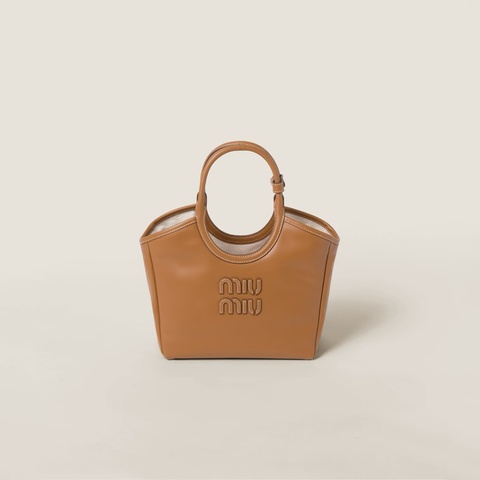 Miumiu 小牛皮菜籃tote ivy 手提/斜背包