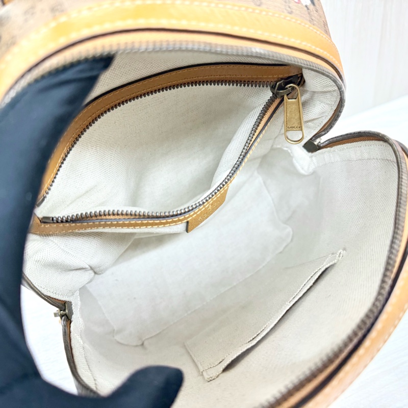 GUCCI 原花Disney米奇聯名雙肩後背包552884-9