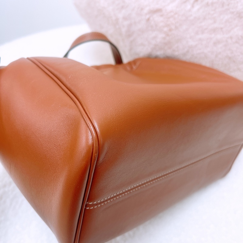 Celine triomphe drawstring cabas 凱旋門束繩全皮托特-7