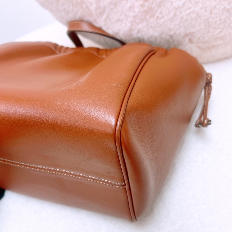 Celine triomphe drawstring cabas 凱旋門束繩全皮托特-8