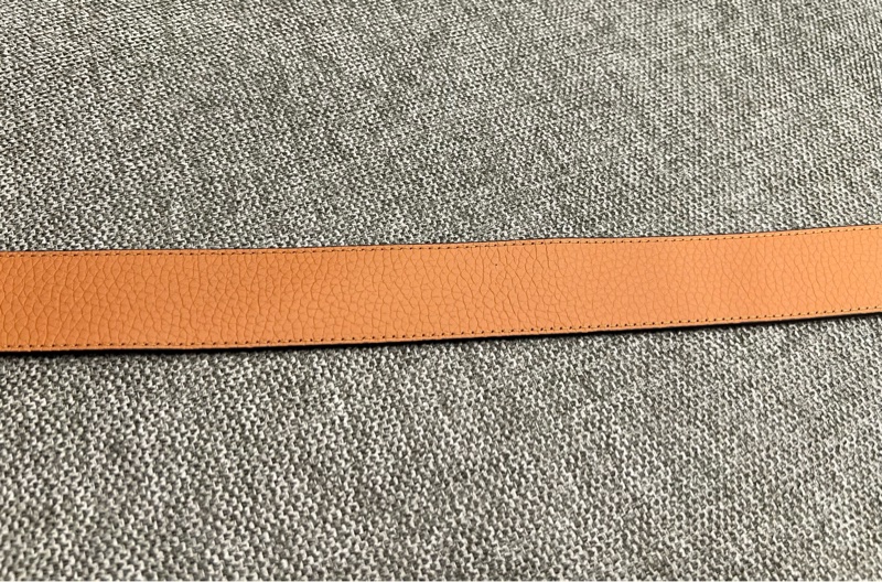 LV Louis Vuitton M9151 棕色/黑色 雙面 皮帶-3