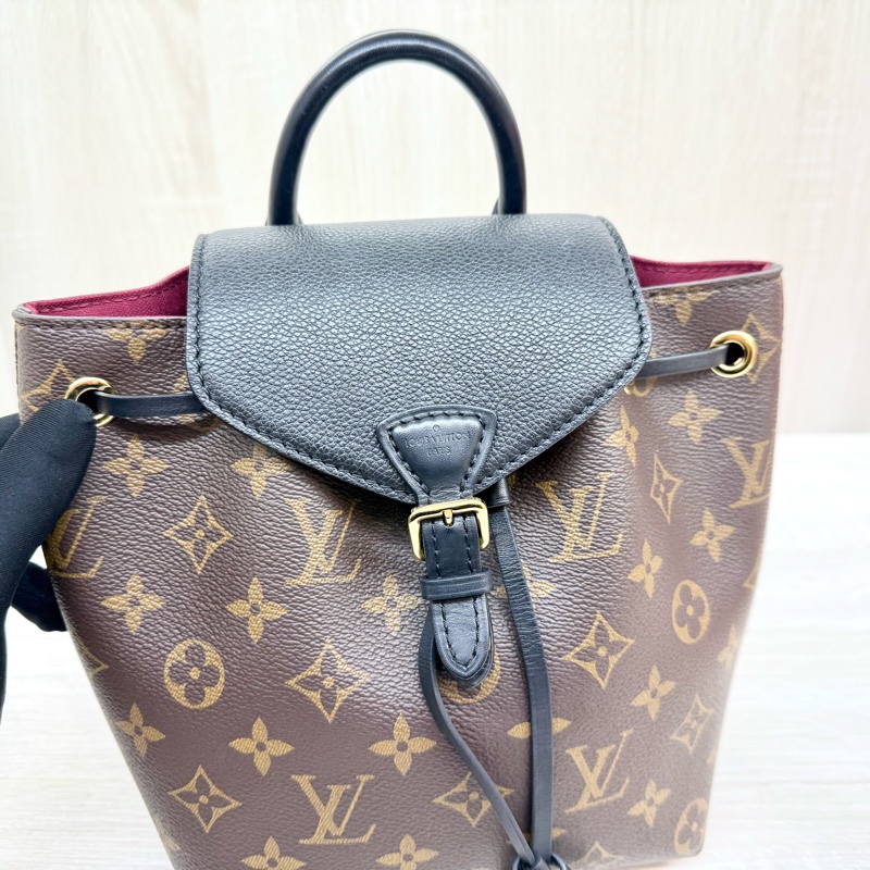 LV原花 MONTSOURIS BB束口翻蓋後背包M45516-14