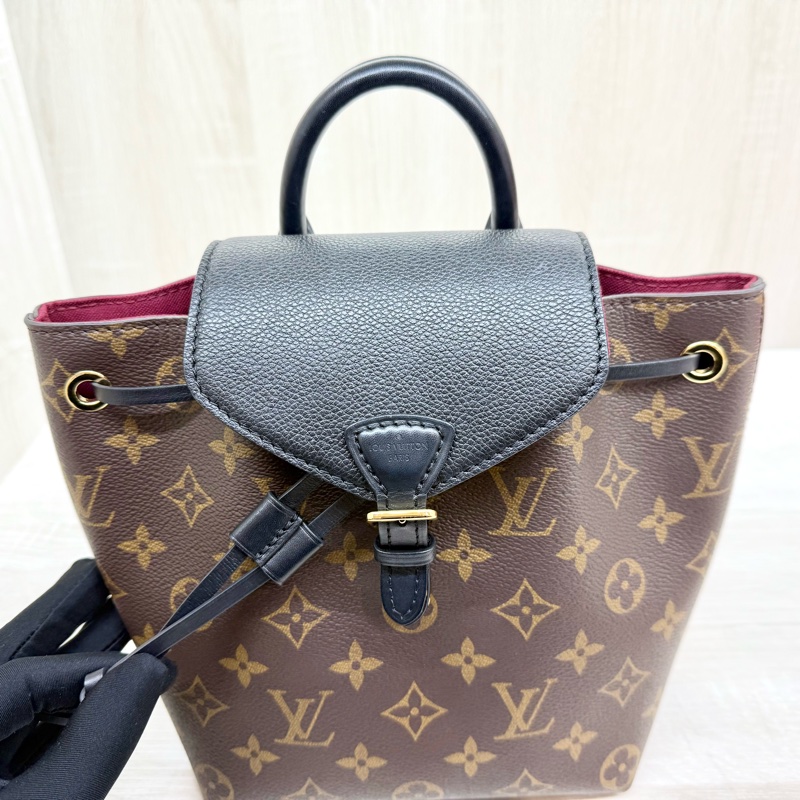 LV原花 MONTSOURIS BB束口翻蓋後背包M45516-15
