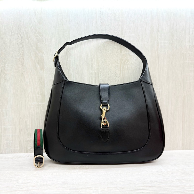 GUCCI黑金Jackie單肩手提側背包782879-0