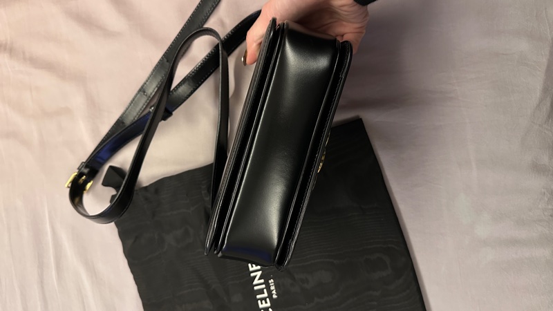 Celine teen triomphe牛皮手袋-7