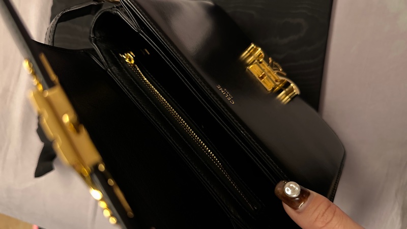 Celine teen triomphe牛皮手袋-8