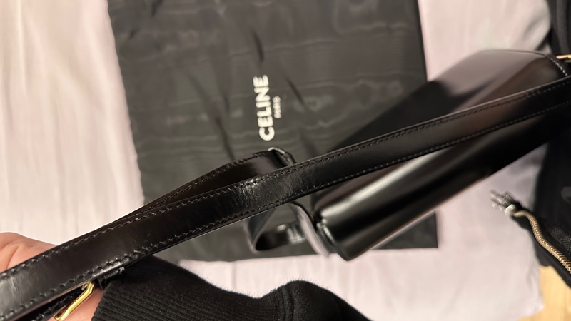 Celine teen triomphe牛皮手袋-12