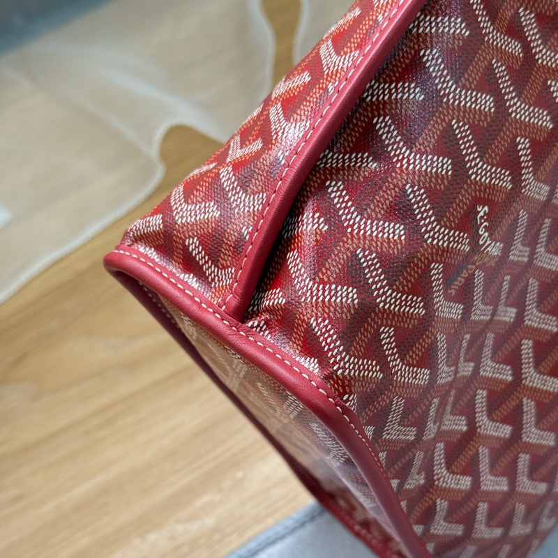 Goyard mini tote 紅色-6