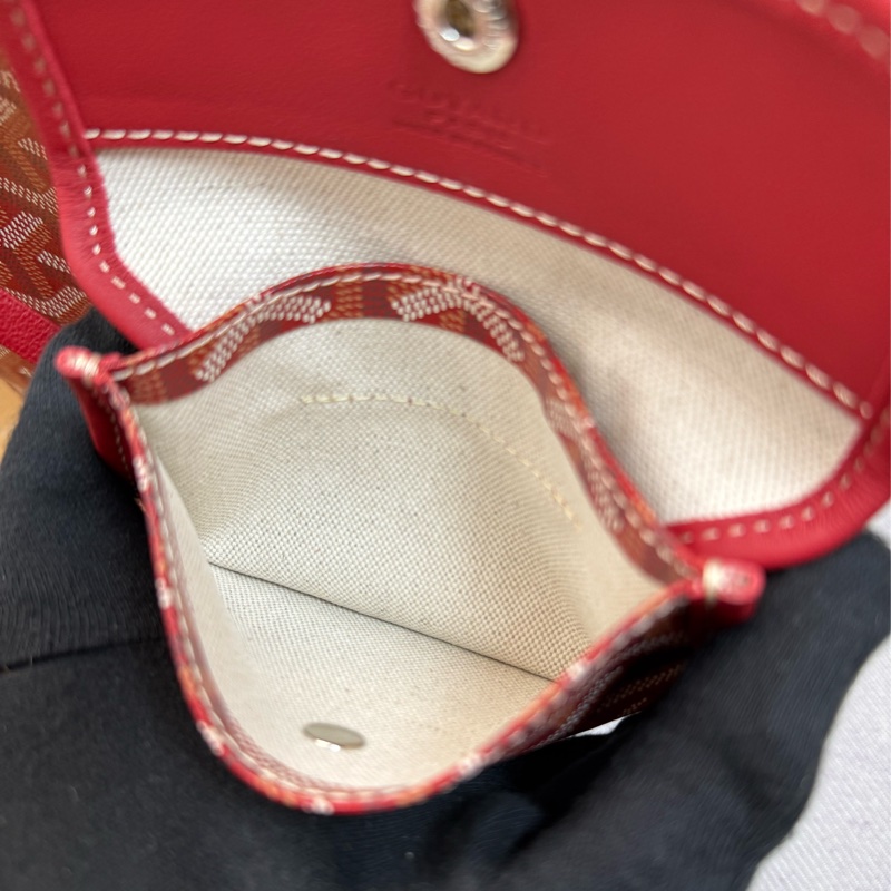 Goyard mini tote 紅色-14