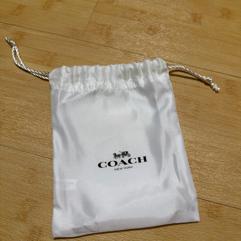 Coach 貓頭鷹L型橄欖綠皮革拉鍊零錢包/鑰匙包-12