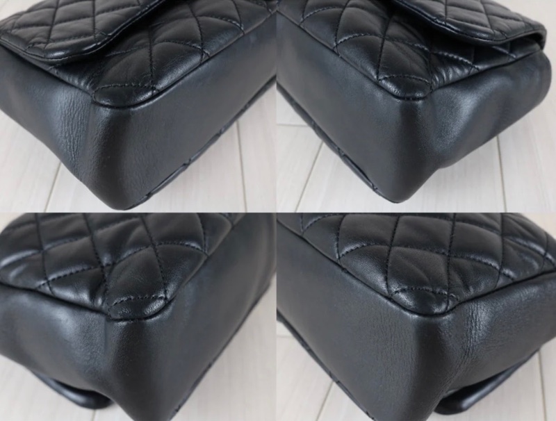 「JL精品代購」9新 Chanel 香奈兒 cf maxi 羊皮肩背包-7