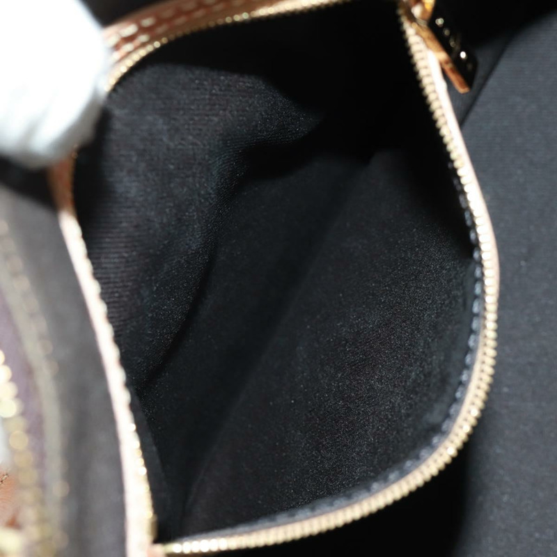 【日本直送】CELINE Macadam帆布手提包 PVC皮革 棕色 金色 正品 164047V-23